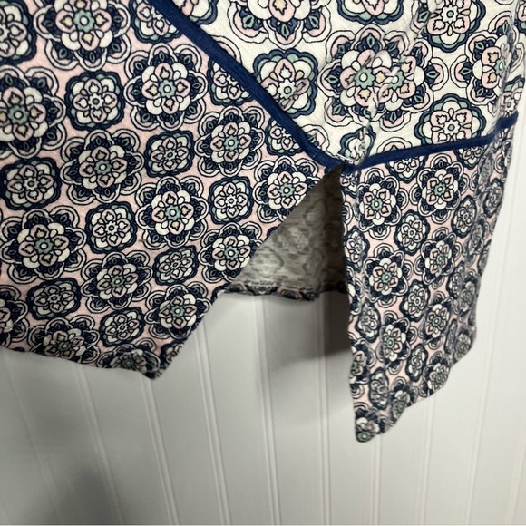 J Jill‎ Top XLP Petite XL Pima Scoop Neck Elbow Sleeve Tee - Picture 5 of 8